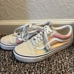 Pride vans Rainbow women’s 8.5 men’s 7.0